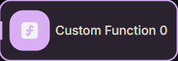 Custom Function Node